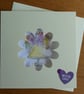 Flower Aperture Card - Yellow - With Love - Image 10