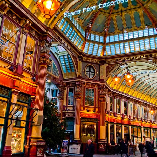 Leadenhall Market City of London England Photograph Print