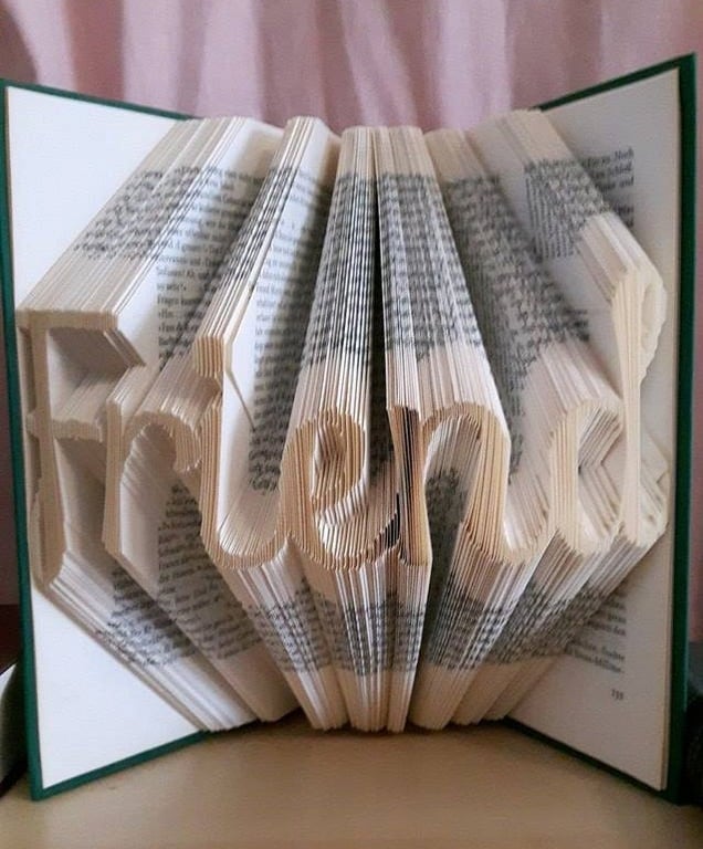 Friend MMF Book Folding Pattern in Eve's Alpha - EMAILED PDF PATTERN