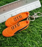 Orange Football Boots Keyring, Soccer Backpack Charm, Keychain For Football Fans - Image 5