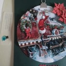 Christmas card. Christmas bauble. Ref 458