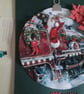 Christmas card. Christmas bauble. Ref 458