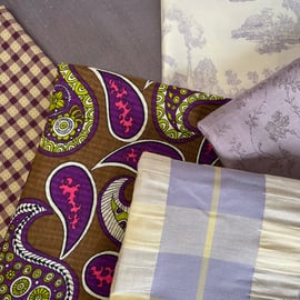 Patchwork Package - Lavender, heather, plum and more