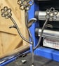 Metal Flowers from Nuts and Bolts, TIG Welded Stainless Steel Art, Garden Orname - Image 3