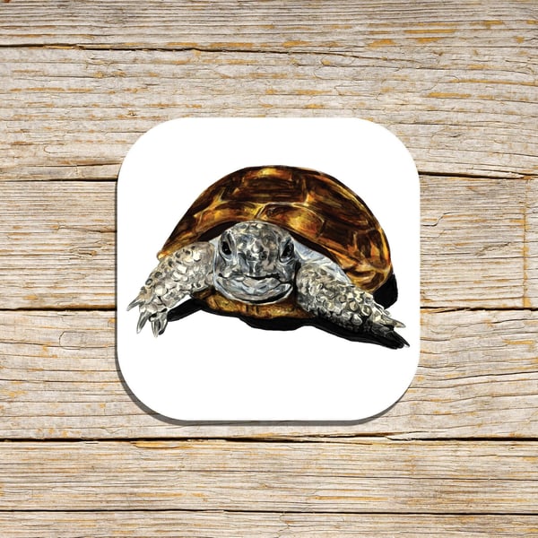 Tortoise Coaster, Reptile Coaster, Hermann's Tortoise Coaster, Tortoises