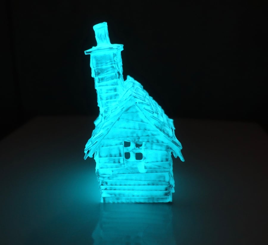 Blue Glow House - MADE TO ORDER