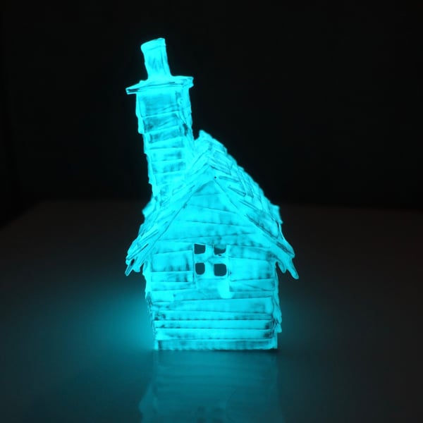 Blue Glow House - MADE TO ORDER