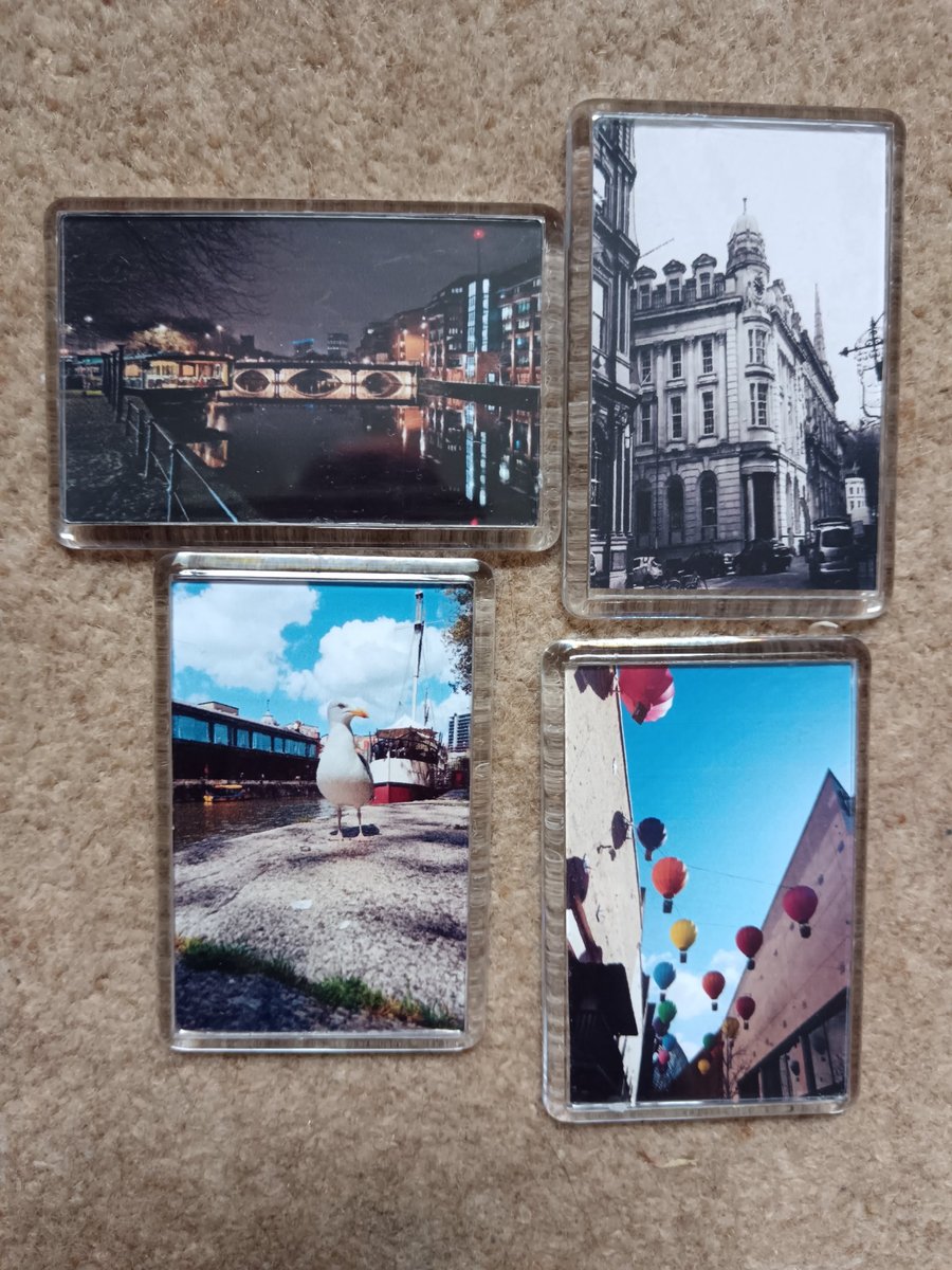 Bristol Fridge Magnet Photography Set of 4