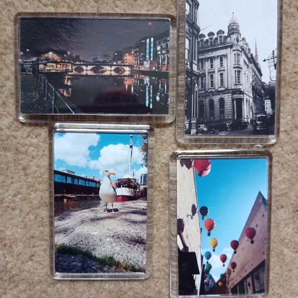 Bristol Fridge Magnet Photography Set of 4