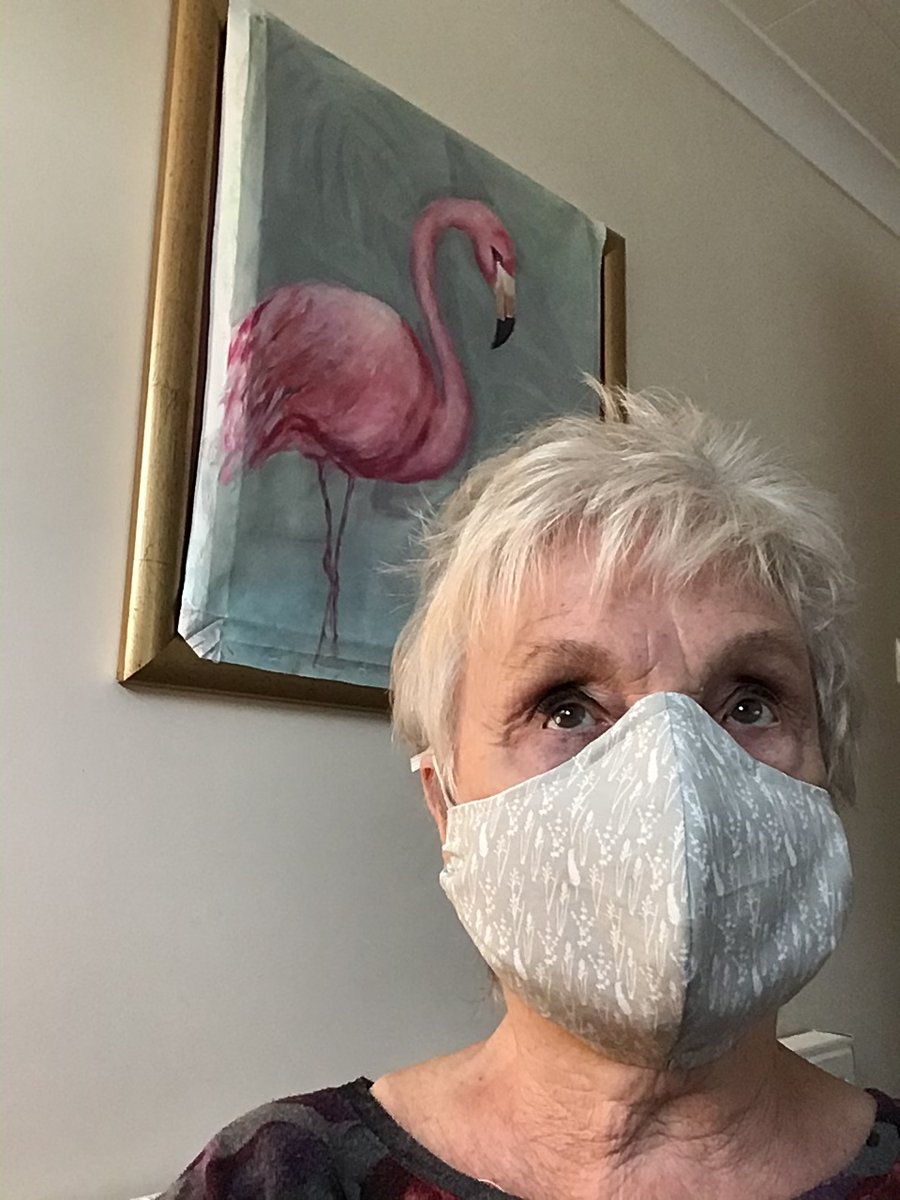 HAND MADE WASHABLE FACE MASK.  FREE UK POSTAGE