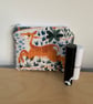 Deer Print Quilted Fabric Midi Purse - Image 7