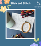 Stick and Stitch Blank Letter Templates