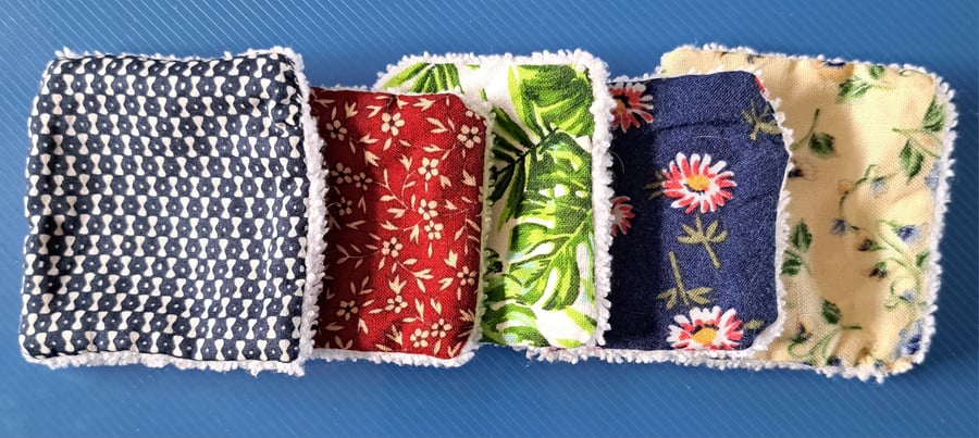 5x reusable and eco-friendly face cloths