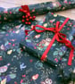Pack of 2 sheets with tags of Season's Tweetings Christmas Wrapping Paper - Image 1