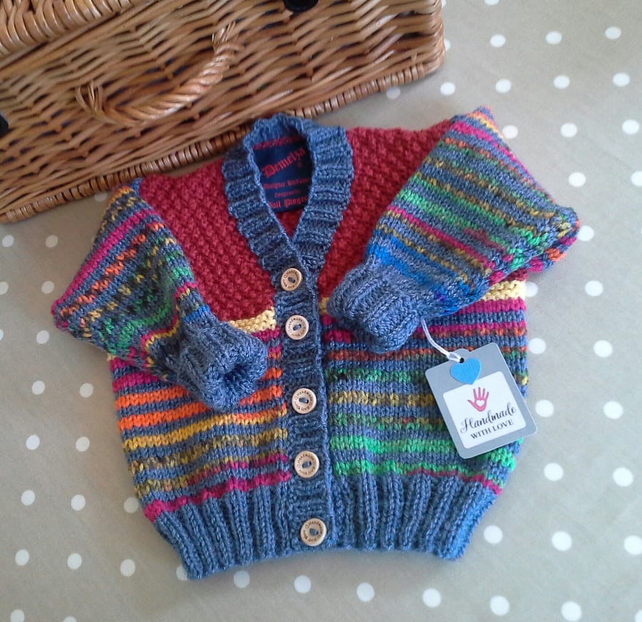 Gender Neutral Baby Cardigan 9-18 months size