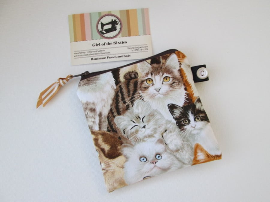 Cats Coin Purse