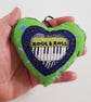 Rock and Roll Piano Hanging Heart Decoration For Music Lovers - Image 3