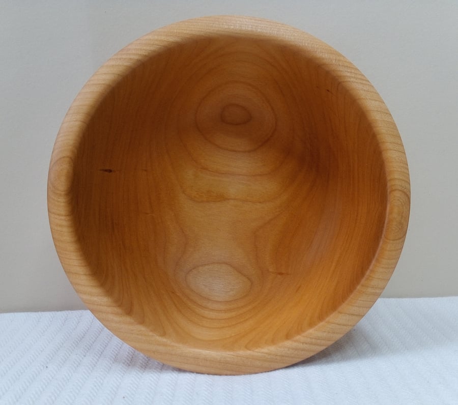 Pasta Cereal Salad Bowl Cherry Wood Gift Idea