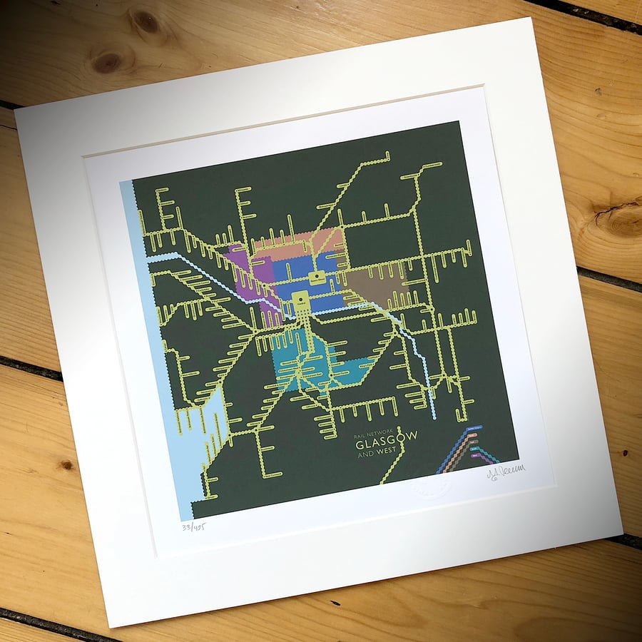Rail Network, Glasgow and West.