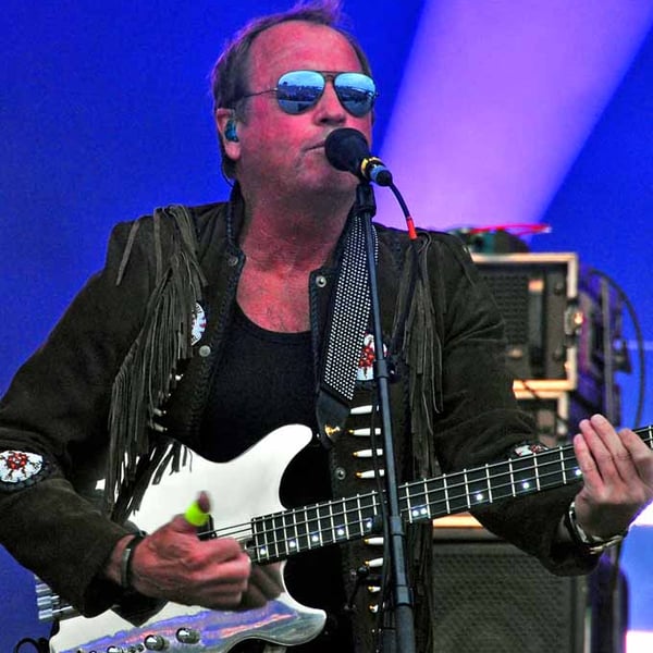 Mark King Level 42 In Concert Photograph Print