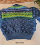 Bobble Design 90% minimum Merino Wool Baby Cardigan 3-9 months size - Image 5