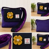 Harris tweed clover bag