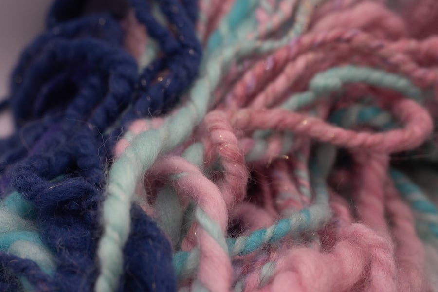Hand spun Art Yarn 