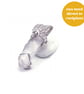 Pendant - clear crystal wire wrapped pendant - Image 1