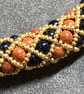 Goldstone Torque Necklace, handmade - Image 8