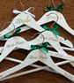 Simple Style Personalised Wedding Hanger - Bridal Outfit Customised Hanger - Image 3