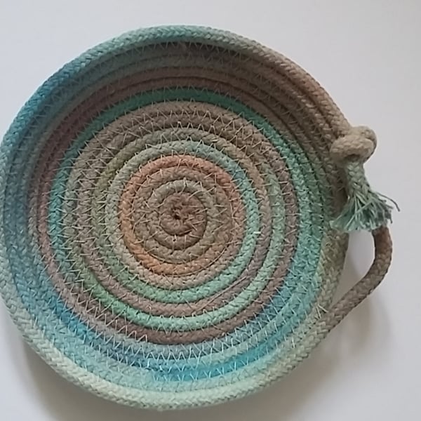 Hand dyed Rope Bowl