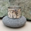 Gazing Hare Ring (Size R and half)