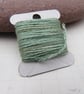 15m Natural Dye Indigo Pomegranate Pale Aqua Pure Silk Embroidery Thread - Image 3