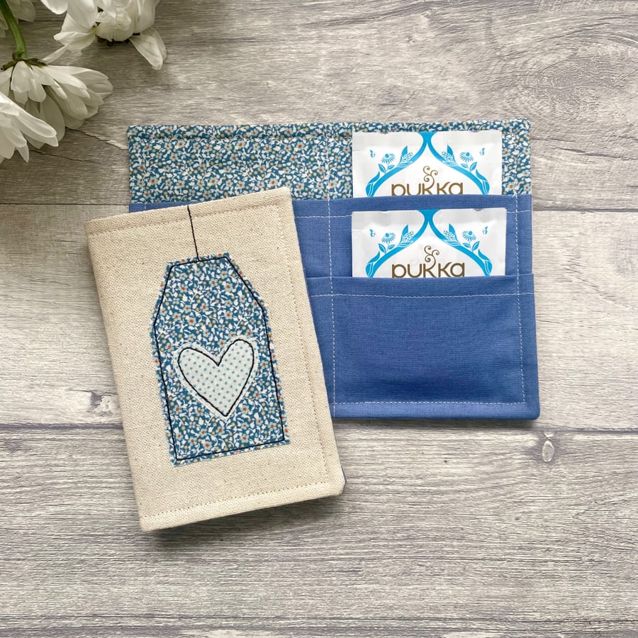 Tea bag wallet, tea storage 