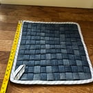 Denim woven potholder 