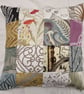 Handmade 45cm x 45cm patchwork cushion cover  - Image 1