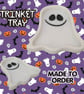 Resin Ghost Trinket Tray - Made to Order - Image 1