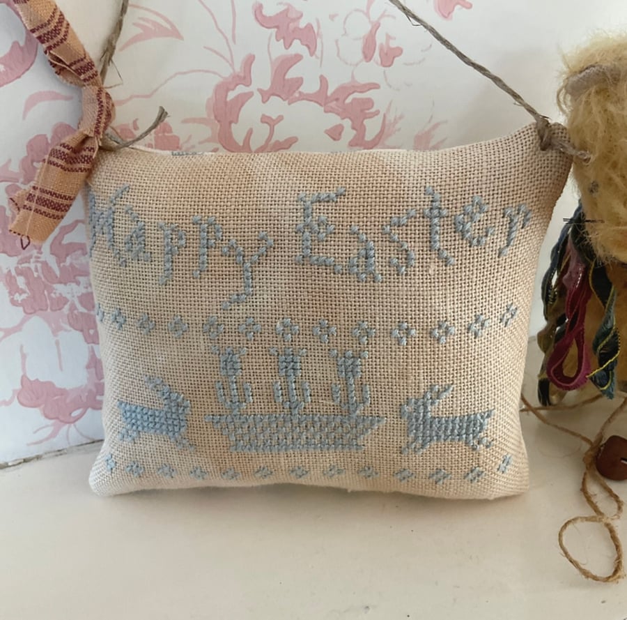 Easter cross stitchery