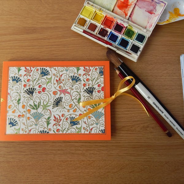 Florentine Flowers A5 Sketchbook. Watercolour paper. Seconds Sunday