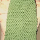 Pretty Crochet Scarf - Bean Stitch 