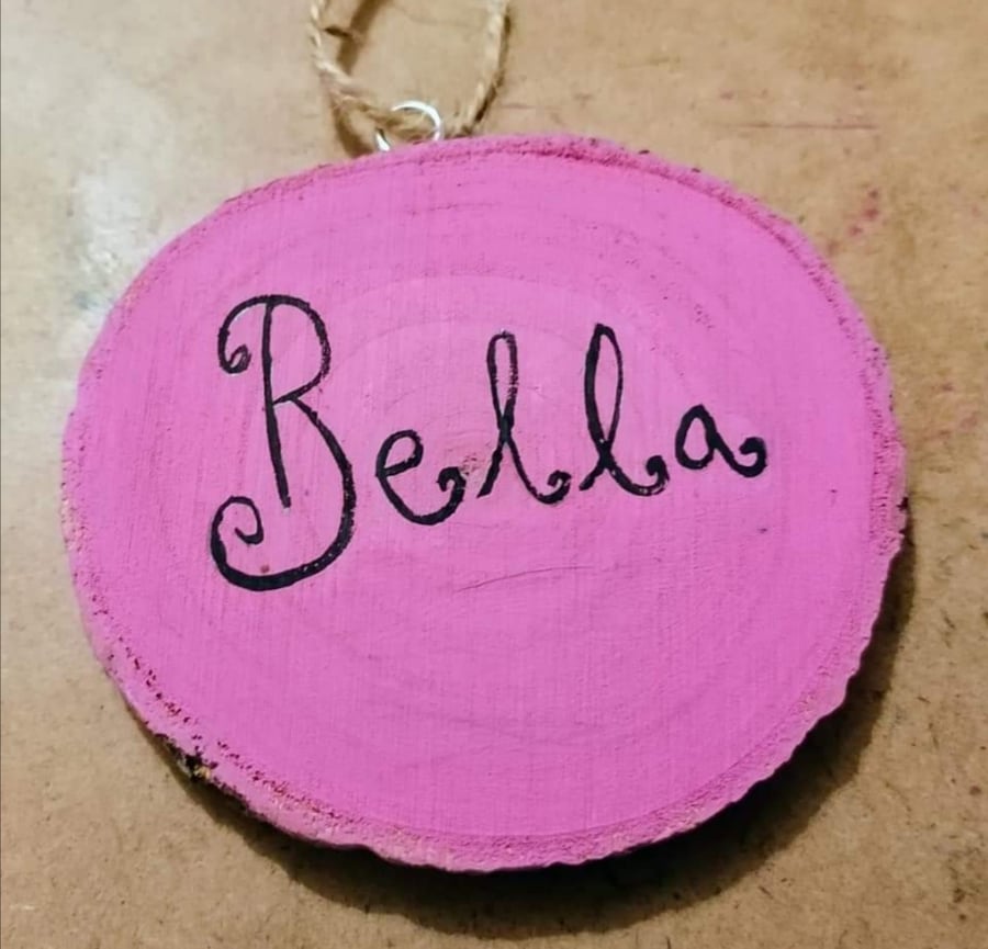 Personalised decoration sign Folksy