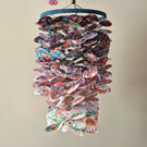 Floral Baby Crib Mobile - Nursery Decor - Handmade Hanging Baby Shower Gift
