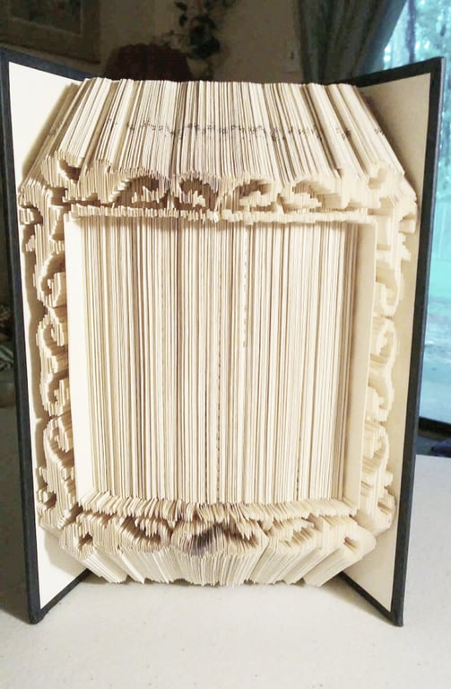 Photo Frame 4 COMBI Book Folding Pattern - EMAILED PDF PATTERN