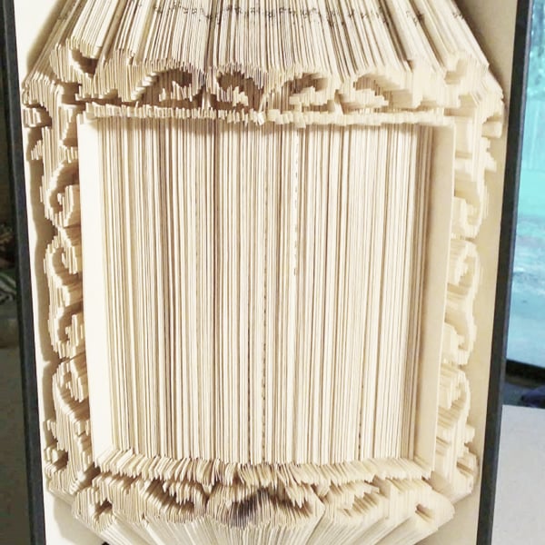 Photo Frame 4 COMBI Book Folding Pattern - EMAILED PDF PATTERN