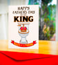 Funny Father's Day Card For Dad, Grandad, Godfather, Stepdad Toilet Humour Card - Image 4