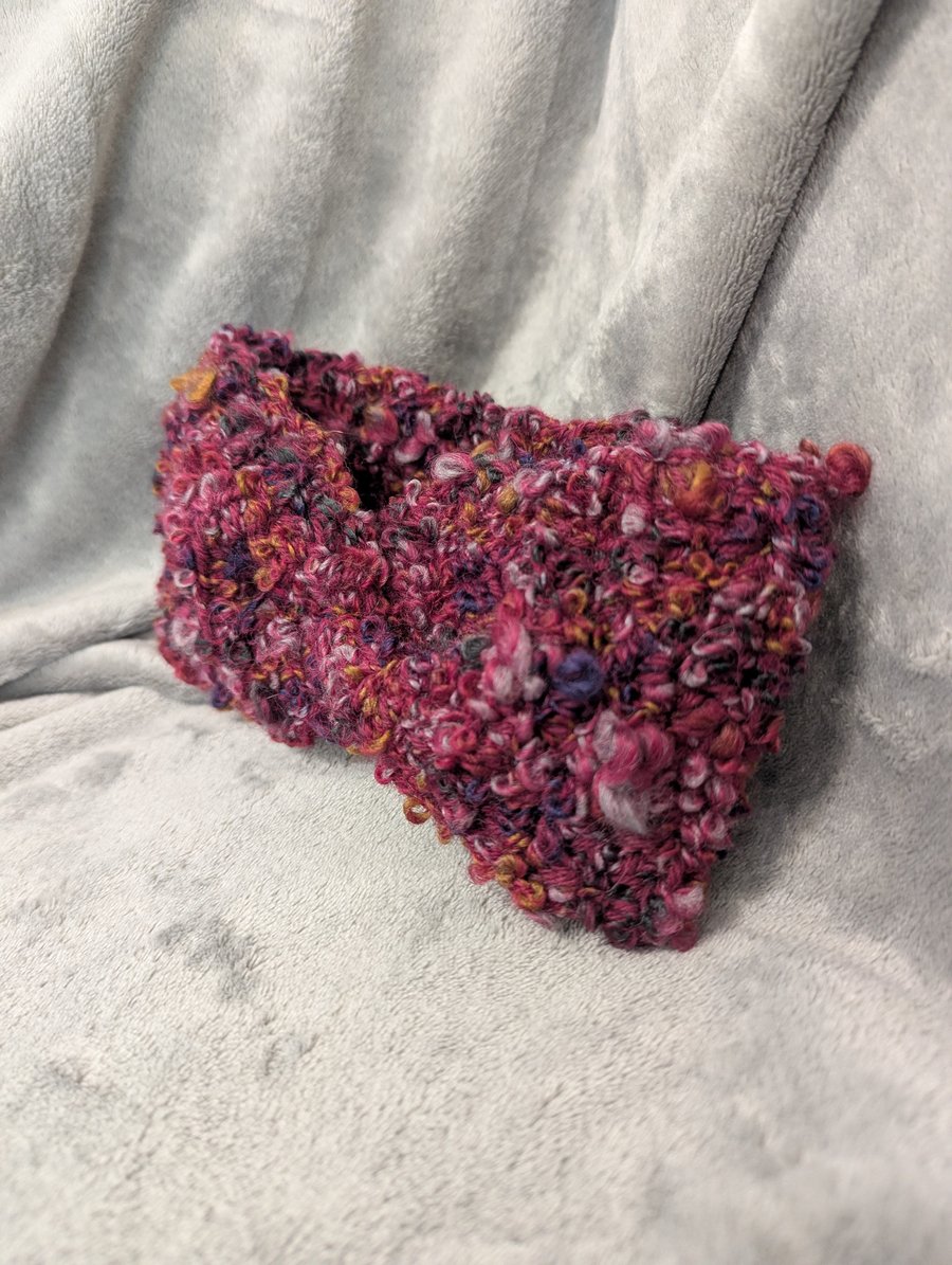 Womens Ear warmer- Burgundy