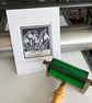 Lino Print - "Small Snowdrops" - Image 3