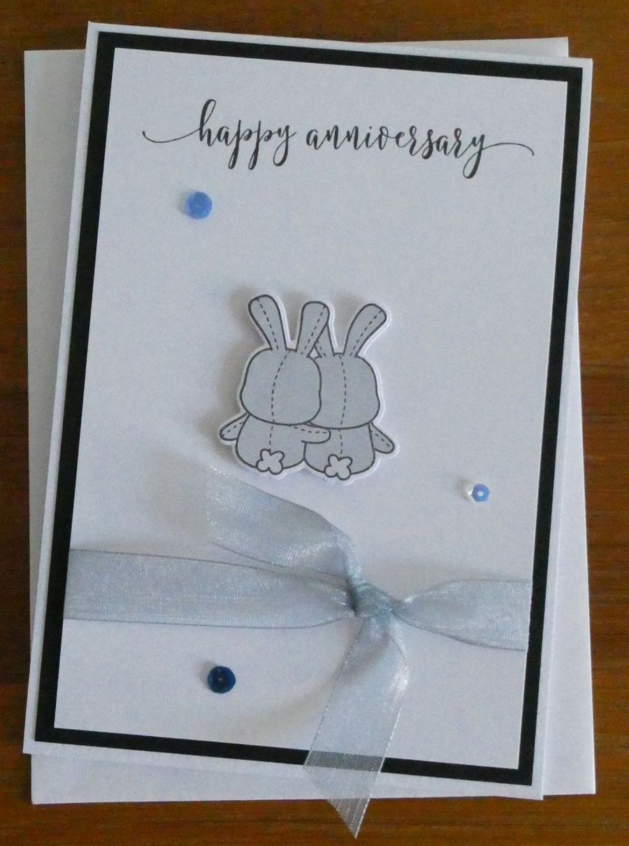 Anniversary Card - Bunnies