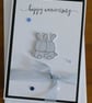 Anniversary Card - Bunnies - Image 1