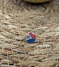 Sint Maarten Flag Map Pin – Caribbean Travel Map Push Pin for Wooden Maps